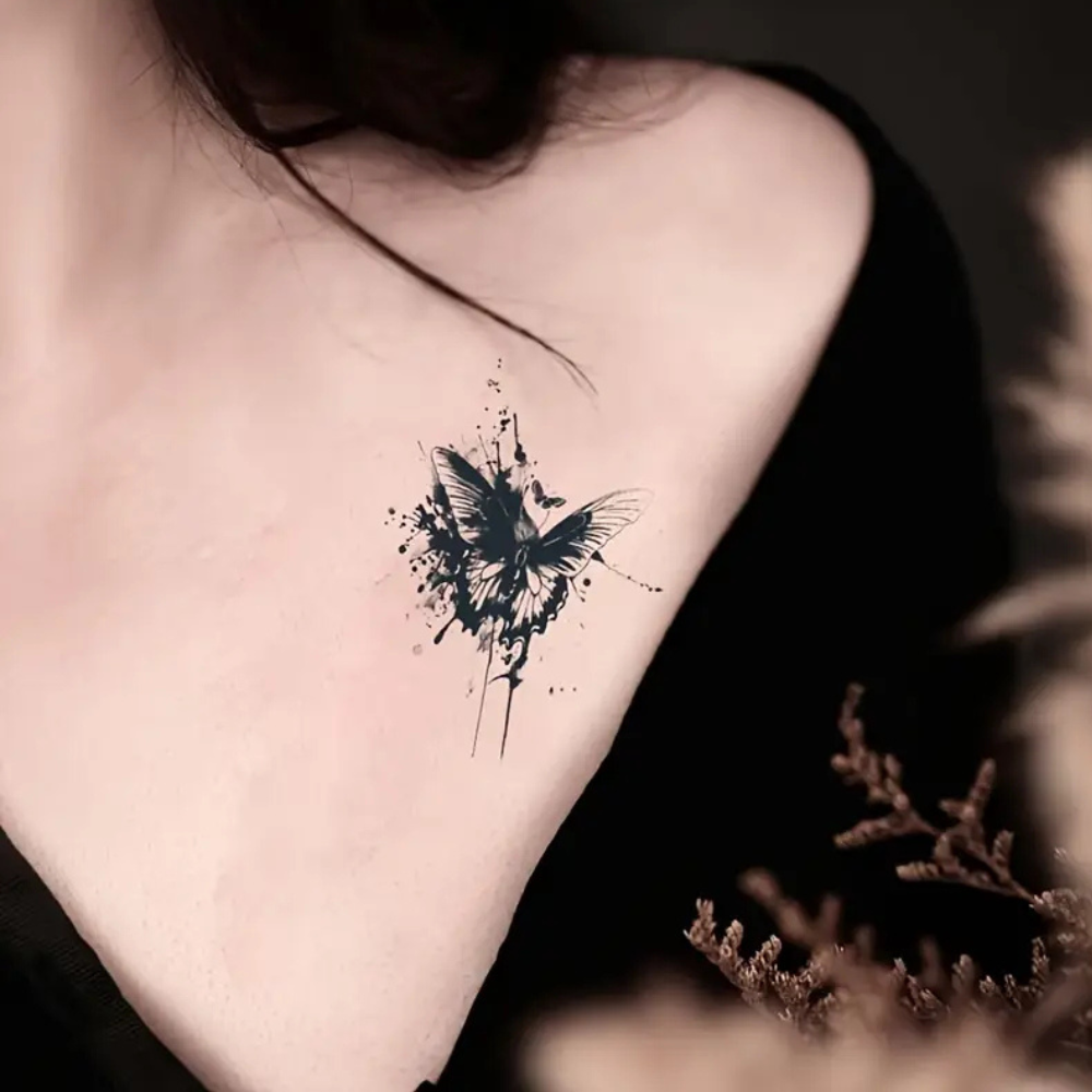 Butterfly Tattoos, Waterproof Semi-Permanent
