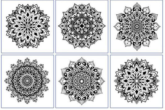 Sacred Symmetry Mandala | Semi-Permanent Tattoo