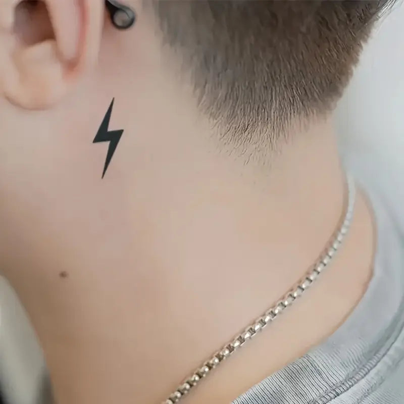 Glare Temporary Tattoo for Neck and Arm