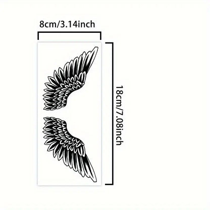 Angel Wing Temporary Tattoo Stickers