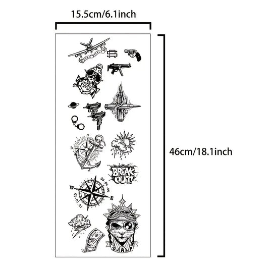 Unisex Tattoo Sleeves for Arms