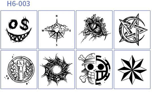 Summit Compass Navigator | Semi-Permanent Tattoo