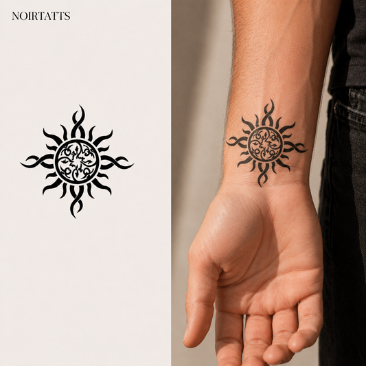 Tribal Sol | Semi-Permanent Tattoo