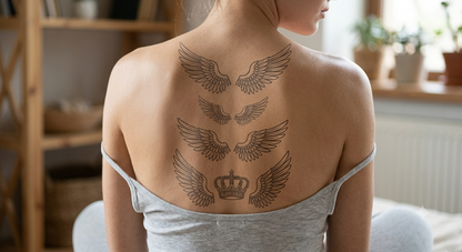 Royal Ascension | Semi-Permanent Tattoo