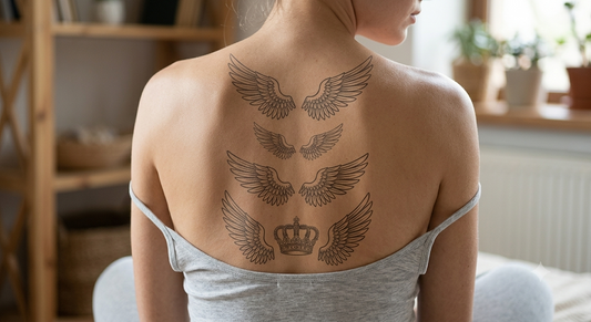 Royal Ascension | Semi-Permanent Tattoo