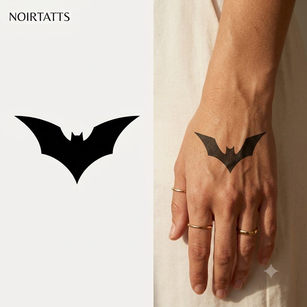 Bat Wings | Semi-Permanent Tattoo