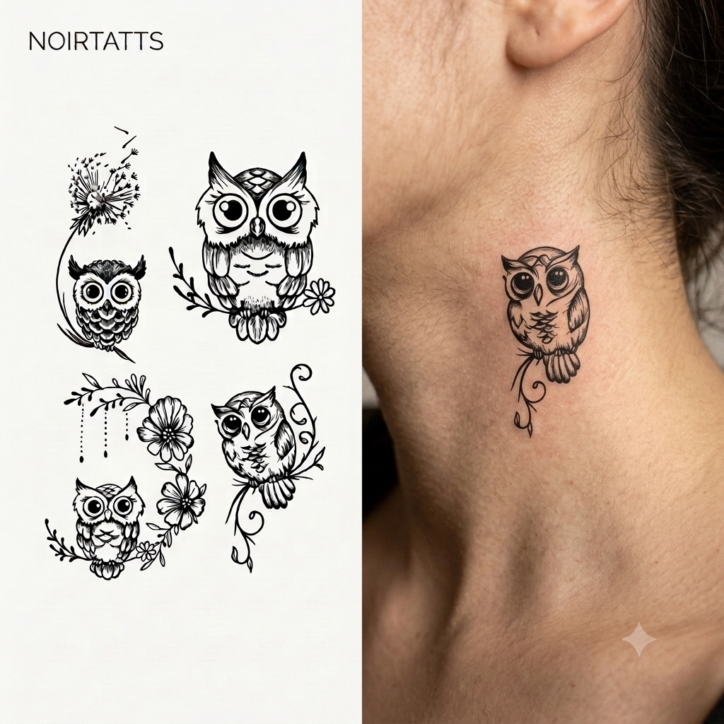 Whimsical & Nature Botanical Set | Semi-Permanent Tattoo Collection