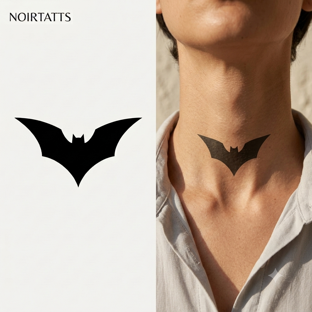 Bat Wings | Semi-Permanent Tattoo