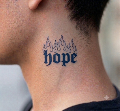 The Hope Burn | Semi-Permanent Tattoo