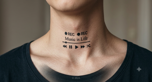 The Media Streamer | Semi-Permanent Tattoo