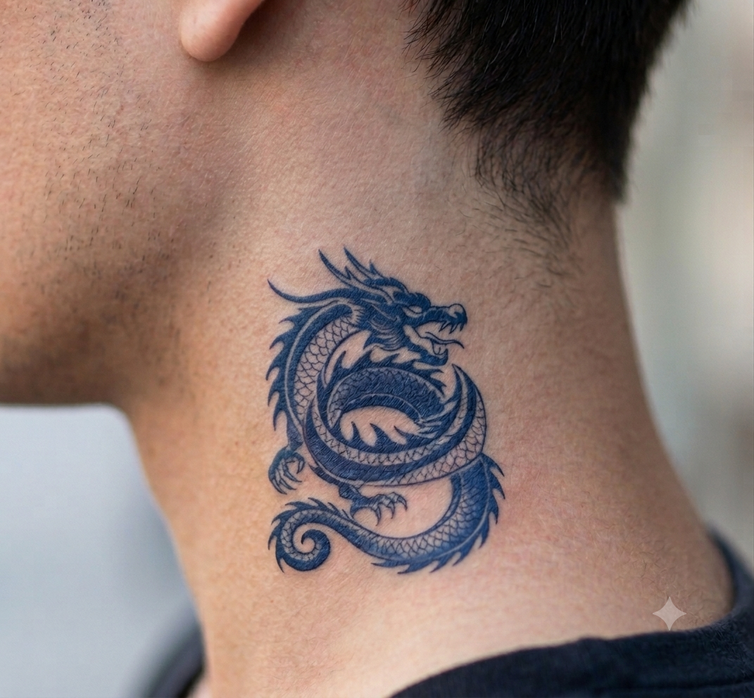 Classic Dragon | Semi-Permanent Tattoo