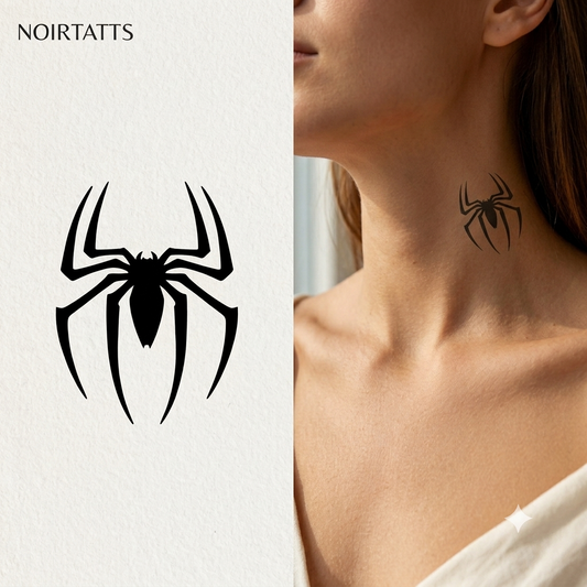 Gothic Spider | Semi-Permanent Tattoo
