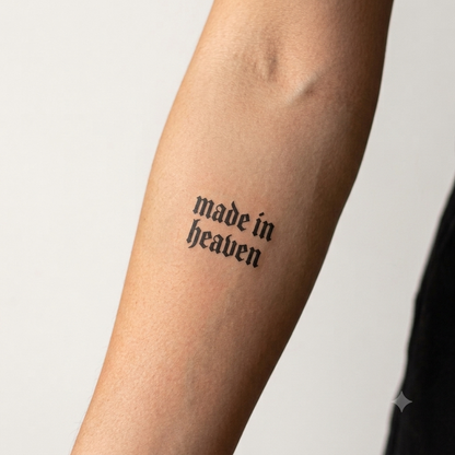Heaven & Hell Duality | Semi-Permanent Tattoo