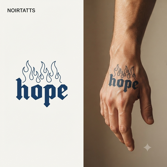 The Hope Burn | Semi-Permanent Tattoo