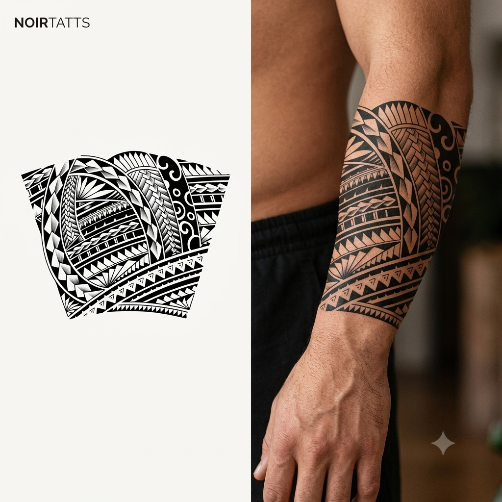 Tribal Heritage Band | Semi-Permanent Tattoo
