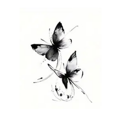 Butterfly Tattoos, Waterproof Semi-Permanent