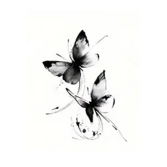 Butterfly Tattoos, Waterproof Semi-Permanent