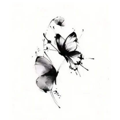 Butterfly Tattoos, Waterproof Semi-Permanent