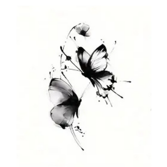 Butterfly Tattoos, Waterproof Semi-Permanent