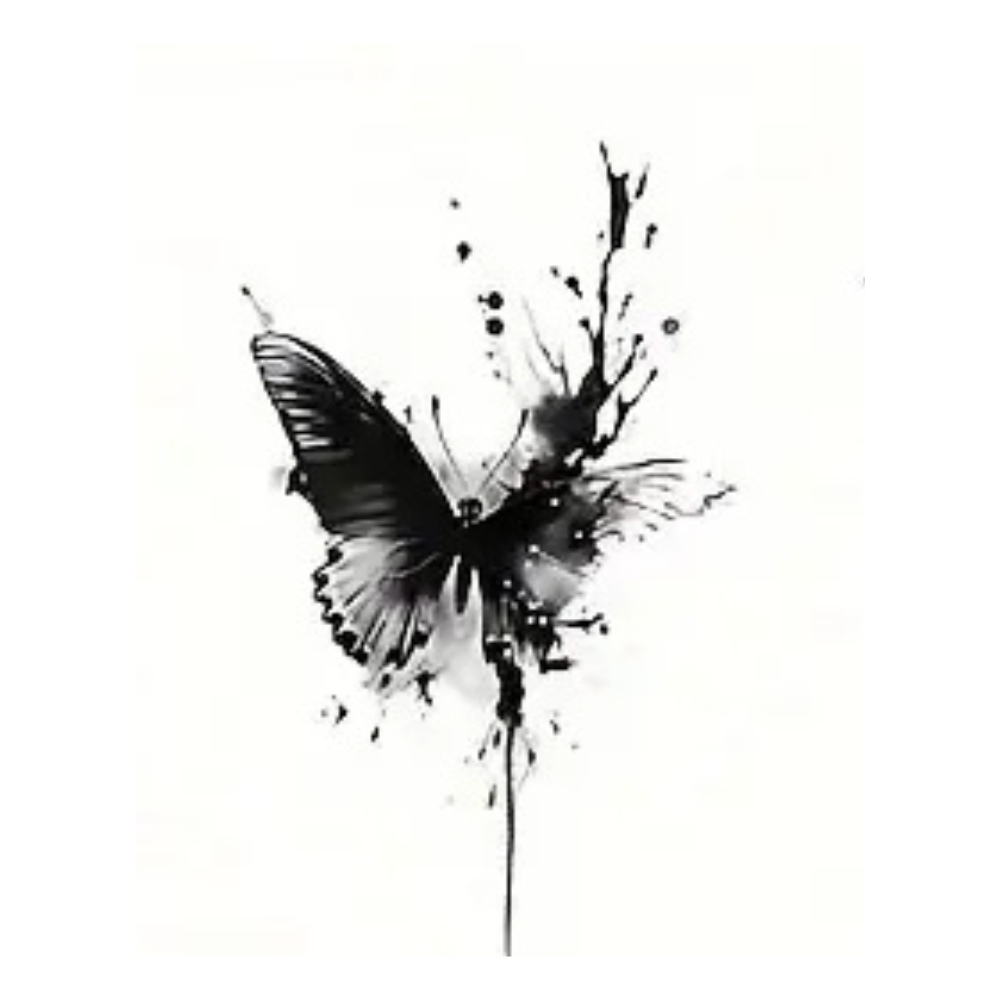 Butterfly Tattoos, Waterproof Semi-Permanent