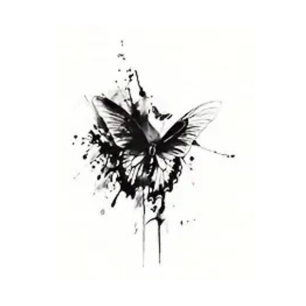 Butterfly Tattoos, Waterproof Semi-Permanent