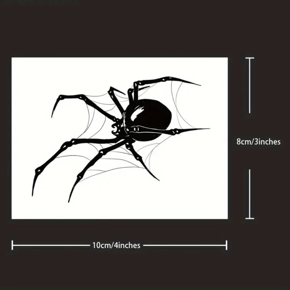 Revolutionary Semi-Permanent Spider Tattoo