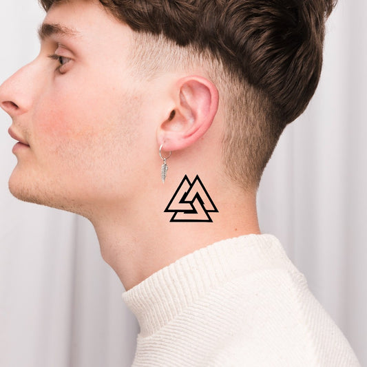 Temporary Tattoo, Oblong Shape