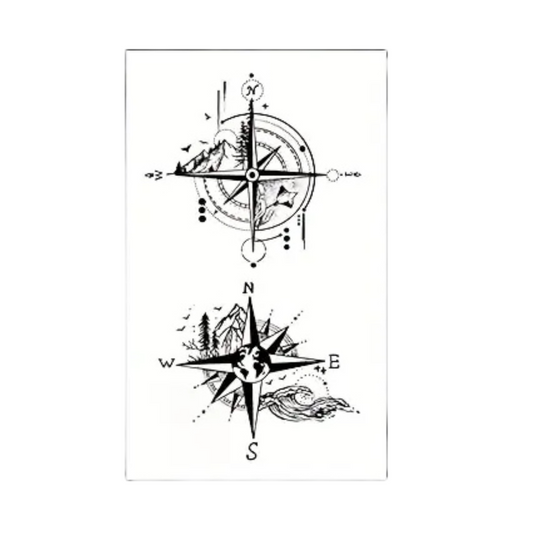 Herbal Waterproof Temporary Tattoo Stickers