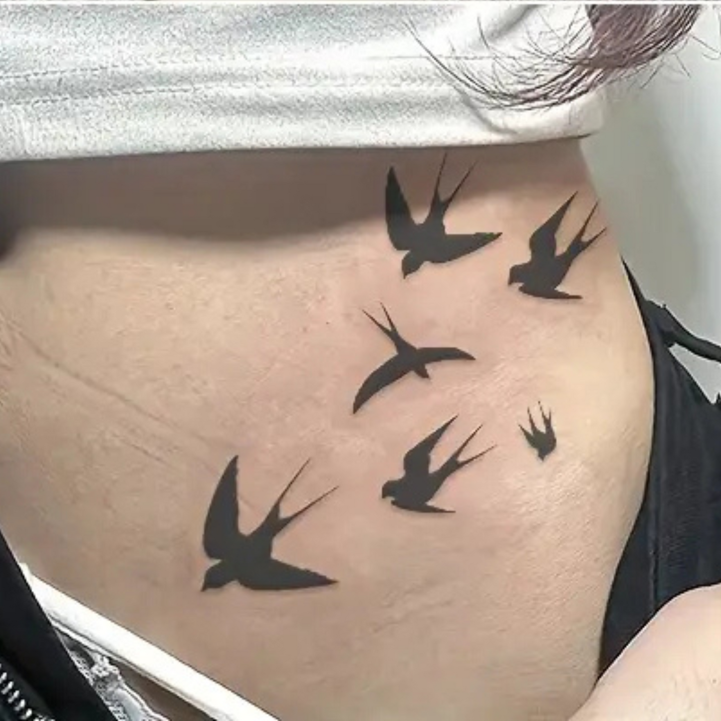 Flying Temporary Tattoo Stickers