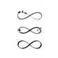 Temporary Tattoo Stickers, Infinity Symbol