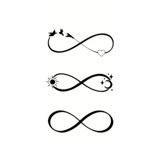 Temporary Tattoo Stickers, Infinity Symbol