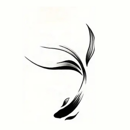 Fish Pattern Tattoo for Arms, Chest, and Back