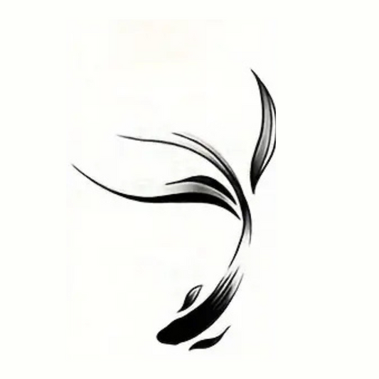 Fish Pattern Tattoo for Arms, Chest, and Back