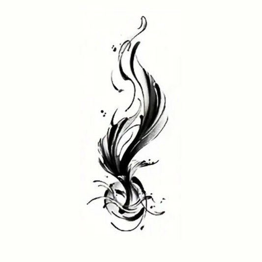 Fish Pattern Tattoo Suitable for Arms, Chest, and Back