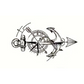 Temporary Tattoos - Anchor & Geometric Designs