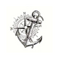 Temporary Tattoos - Anchor & Geometric Designs