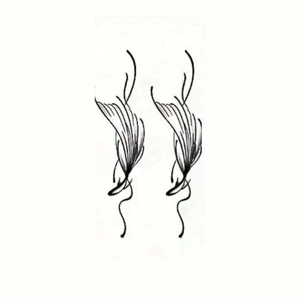Fish Pattern Tattoo for Arms, Chest, and Back