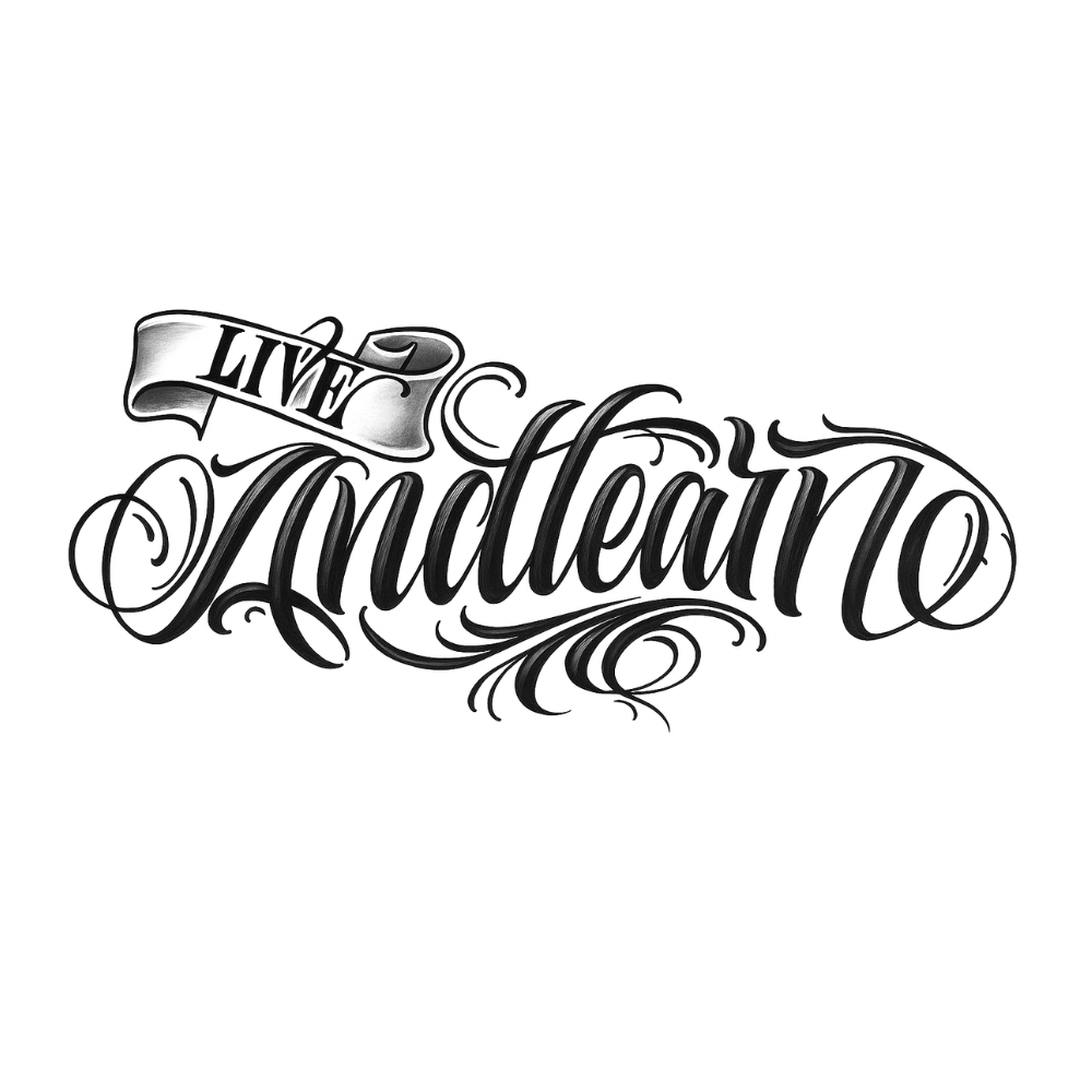 Bold Large Tattoo Long-lasting Waterproof