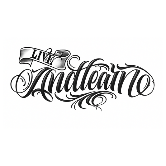 Bold Large Tattoo Long-lasting Waterproof