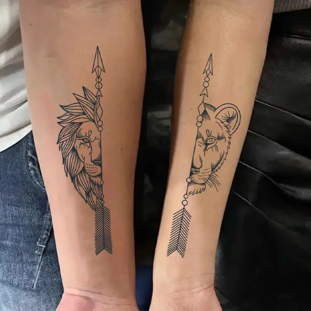 Valentine's Day Temporary Tattoo