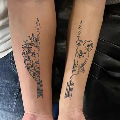 Valentine's Day Temporary Tattoo