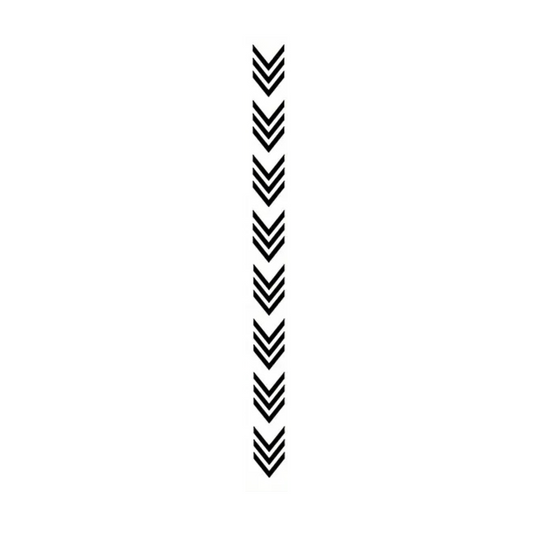 Unique Arrow Patterns Waterproof Temporary Tattoos