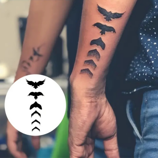 Semi-Permanent Tattoo, Flying Bird Arrow