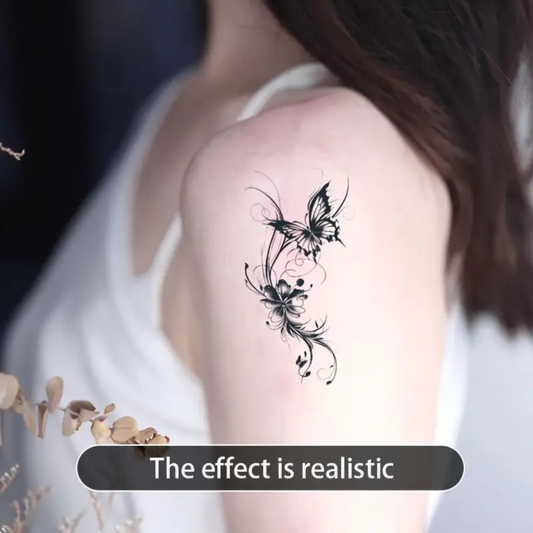 Butterfly Tattoos, Waterproof Semi-Permanent