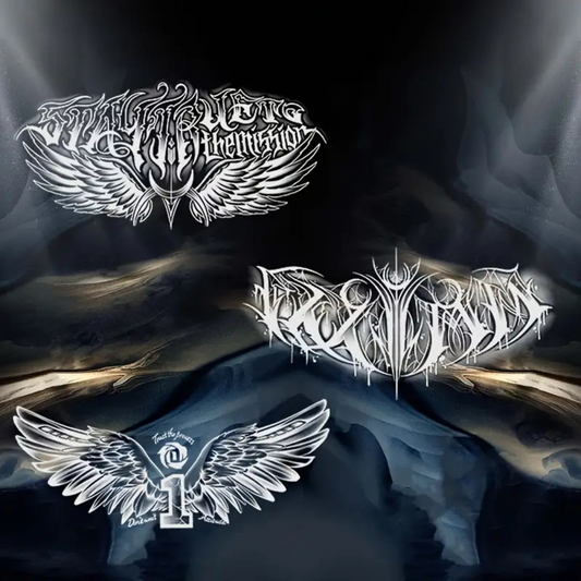 Angel Wings Temporary Tattoo