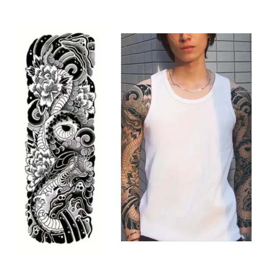 Realistic Semi-Permanent Arm Tattoo