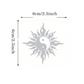 Tattoo Stickers bold design of sun