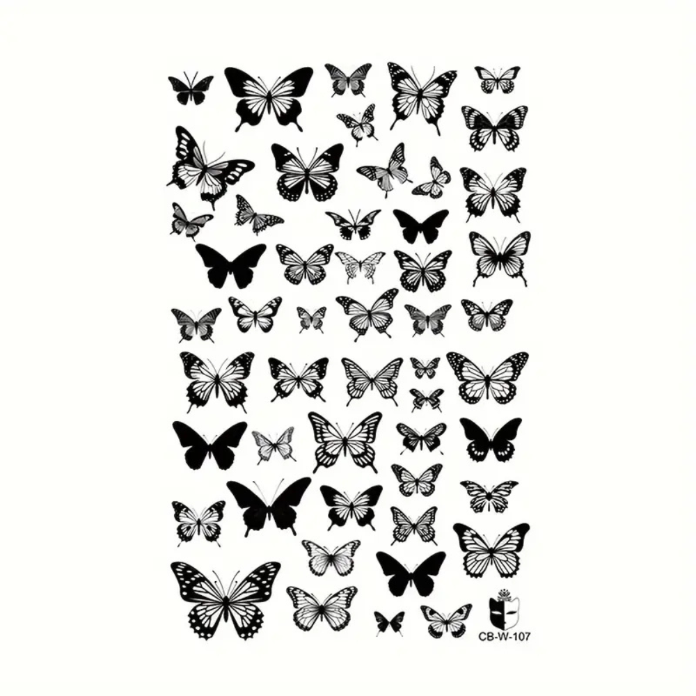 Butterfly Semi-permanent Magic Tattoo