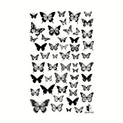 Butterfly Semi-permanent Magic Tattoo