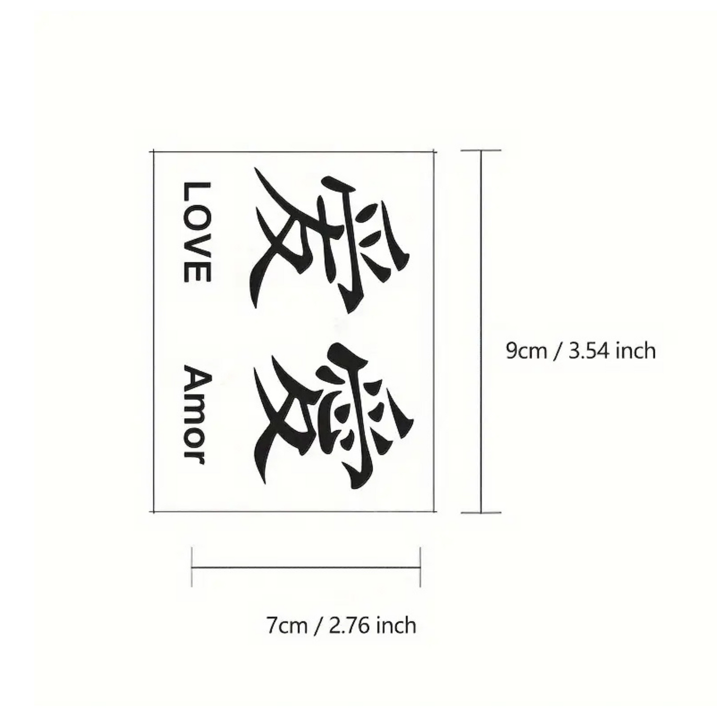 Character Temporary Tattoo